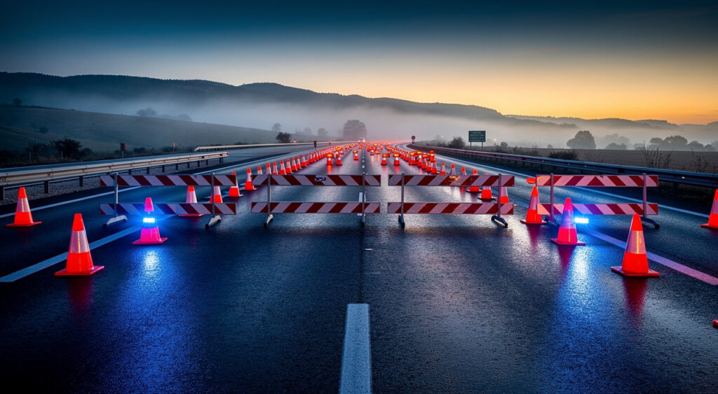 Accident mortel sur l'A9 près de Perpignan : un mort, circulation coupée 2h