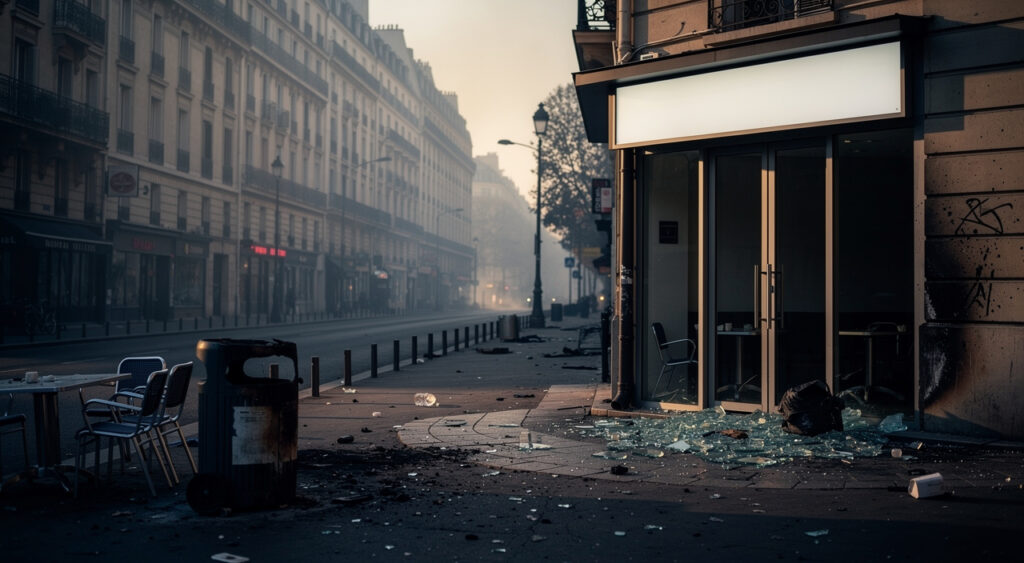 Agen : véhicules de police caillassés, début d&rsquo;incendie et préfet sur place après la victoire du PSG