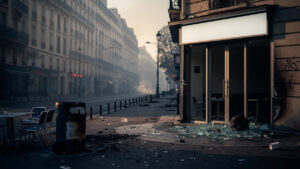 Agen : véhicules de police caillassés, début d'incendie et préfet sur place après la victoire du PSG