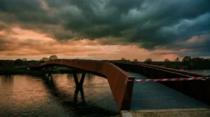 Alerte jaune orages dans le Lot-et-Garonne : la passerelle d&rsquo;Agen fermée jusqu&rsquo;à 21h
