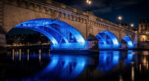 Angers s&rsquo;illumine en bleu pour la fibromyalgie le 12 mai