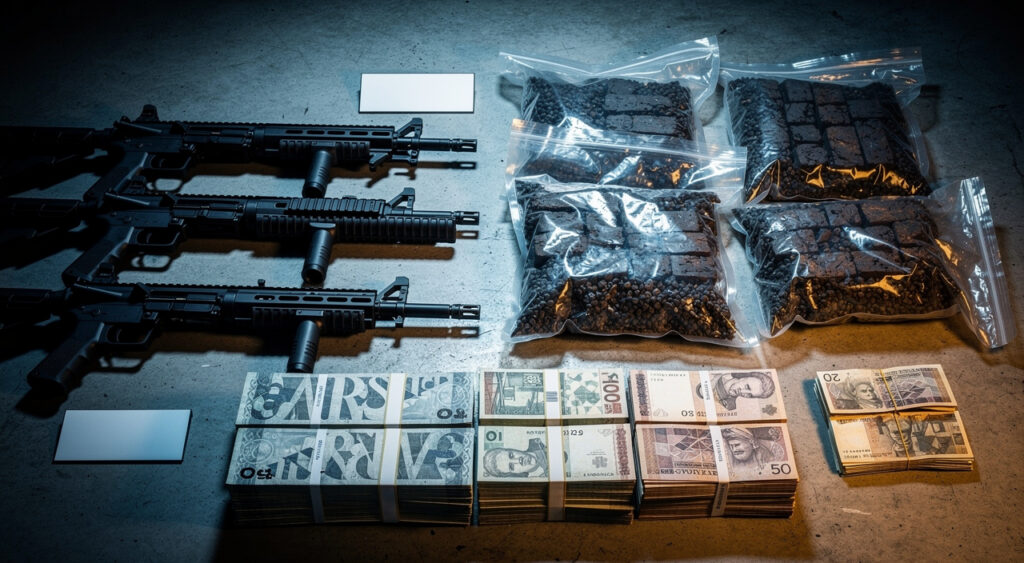 Anti-narcotrafic dans le Rhône : 93 interpellations et 106 kg de drogue saisis