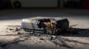 Arinthod : une batterie de tondeuse explose, le pavillon entièrement détruit