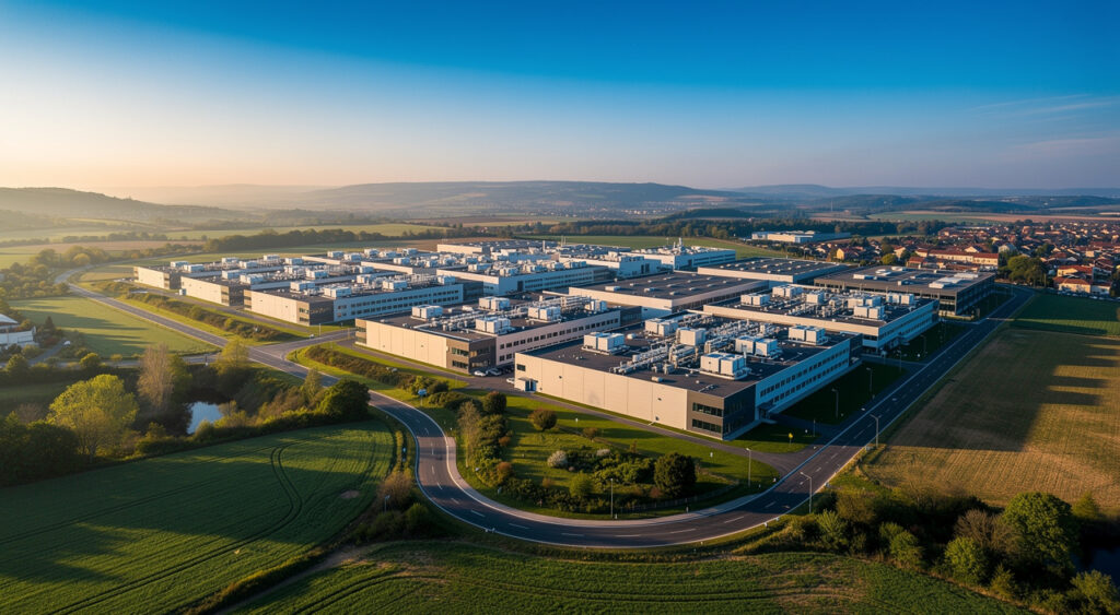 Aubergenville : visite préfectorale chez Thésée Datacenter pour Choose France