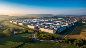 Aubergenville : visite préfectorale chez Thésée Datacenter pour Choose France