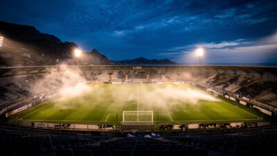 Bastia-Le Mans interrompu : promotion en L1 fêtée avec retenue au stade de Furiani
