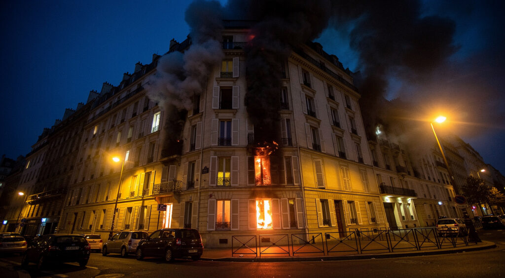 Bourges : explosions et incendie dans une résidence en pleine nuit, fumées jusqu'au matin
