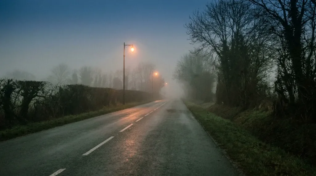 Brouillard dense en Seine-Maritime après les orages du 1er mai : prudence au volant