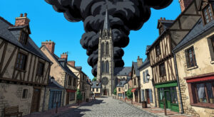 Chartres : incendie d&rsquo;un Algeco rue Saint-Vincent-de-Paul, 13 pompiers mobilisés