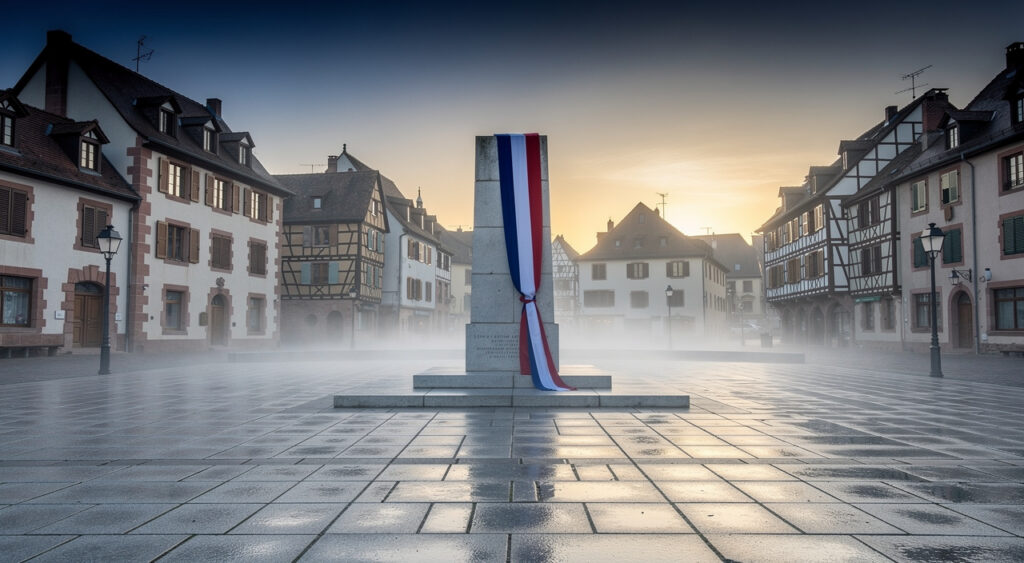 Colmar : le sous-préfet Dimichele préside la Journée nationale de la Résistance place des Martyrs