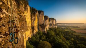 Côte-d'Or : SDIS 21 et SDIS 71 s'exercent ensemble aux falaises de Bouilland