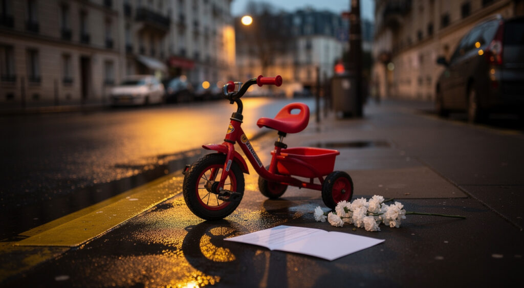 Courbevoie : mort de Noé (20 mois) percuté par une moto sur la D908, les appels à sécuriser relancés