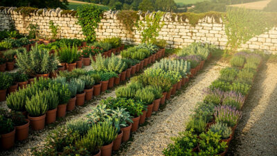 Espartignac : 80 variétés de plantes médicinales cultivées par Charlotte Iriarte
