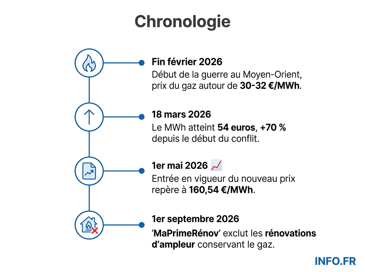 Infographie chronologie