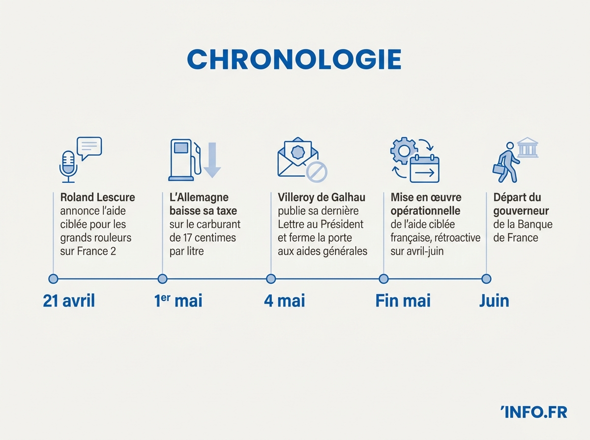 Infographie chronologie
