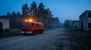 Feu industriel à Ury : les pompiers du SDIS 77 maîtrisent l&rsquo;incendie sans victime