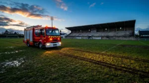 Foot amateur en Mayenne : 4 blessés, pompiers sur le terrain, 21 points de suture