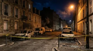 Fusillade mortelle à Villeurbanne : corps calciné dans une voiture, enquête pour meurtre