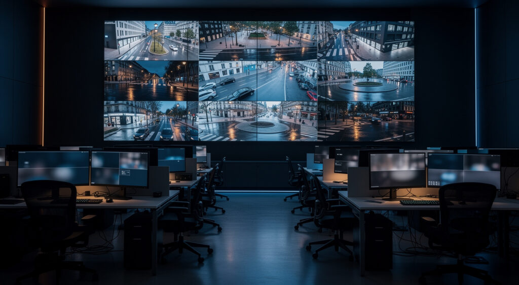 Hérault : un mur d&rsquo;images connecte le centre 17 aux caméras de 4 communes