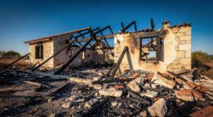 Incendie à Arzens (Aude) : une maison détruite, quatre personnes saines et sauves