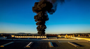 Incendie à Domérat : 600 m³ de déchets électriques brûlés chez Environnement Recycling