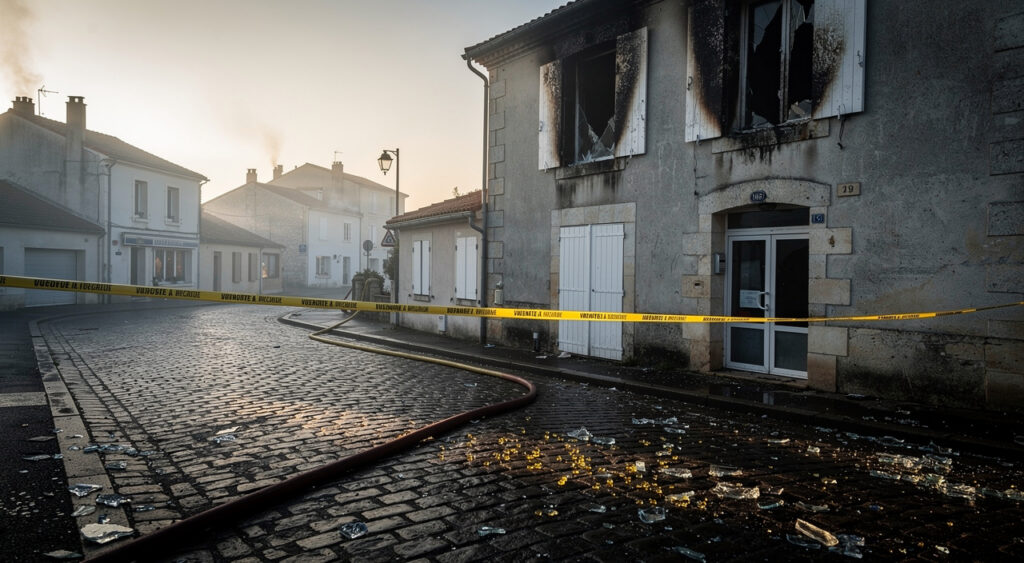 Incendie à Moulis-en-Médoc : Léo Fourthon, 24 ans, sauve une mère et ses enfants des flammes