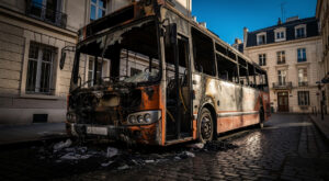 Incendie d&rsquo;un bus RATP à Villeneuve-Saint-Georges : pas de blessé, une série inquiétante