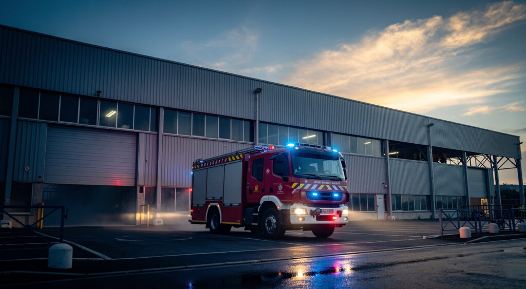 Incendie maîtrisé à l'usine AMC Découpe de Pont-de-Roide-Vermondans : 9 salariés en chômage technique