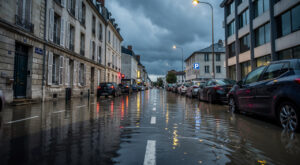 Indre-et-Loire : l&rsquo;équivalent d&rsquo;un mois de pluie tombé en trois jours autour de Tours