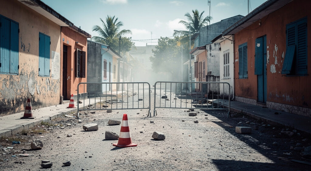 Kaweni : 27 policiers visés par des jets de projectiles lors d&rsquo;une opération anti-faux papiers