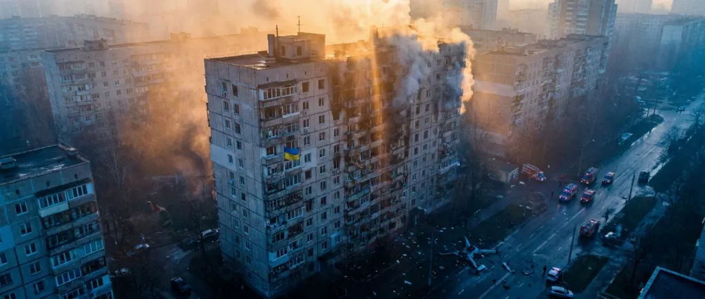 Kiev sous les drones, Bruxelles sanctionne : la double séquence du 12 mai