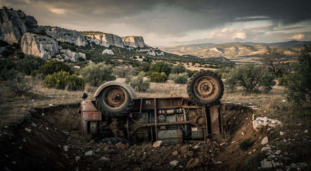 Laudun-l&rsquo;Ardoise : un agriculteur de 60 ans tué par son tracteur, enquête ouverte