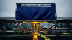 Laxou : le préfet Séguy sur place après l'incendie volontaire au collège Jean-de-La-Fontaine