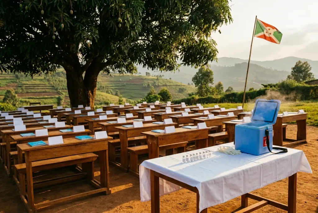 Le Burundi vaccine 1,08 million de filles contre le HPV pour briser la première cause de mortalité par cancer chez les femmes