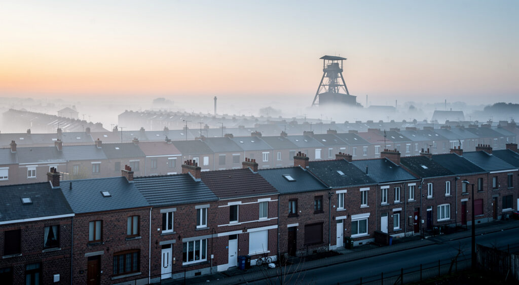 Le préfet Lauch en visite à Auchel pour la rénovation des cités minières