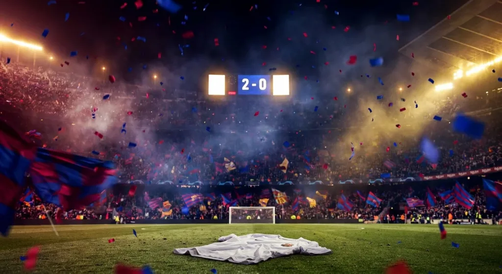 Liga : le Barça écrase le Real et décroche son 29e titre lors d&rsquo;un Clasico historique