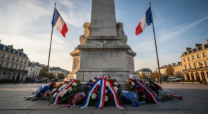 Lille : le préfet Gaume préside la commémoration du 81e anniversaire du 8 mai 1945