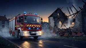 Marcenay : un pavillon totalement détruit par les flammes dans la nuit, aucune victime
