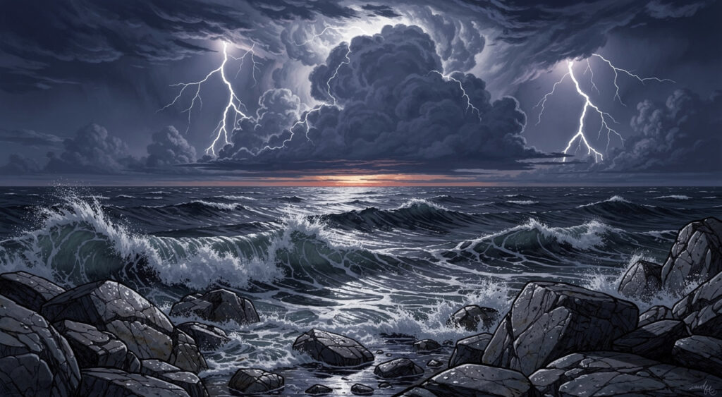 Morbihan : orages dès 4h30, 21 éclairs recensés autour du Golfe