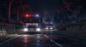 Nadaillac-de-Rouge : incendie nocturne détruit 350 m² d&rsquo;une maison secondaire