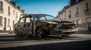 Nice : quatre véhicules incendiés volontairement rue de la Santoline, Ciotti réagit