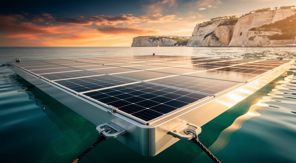 One Concept Marine, née à La Ciotat, électrifie les ports avec ses pontons solaires
