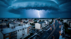 Orages dans les Hauts-de-Seine : 135 éclairs et vigilance jaune le 1er mai