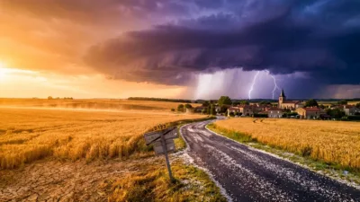 Orages violents ce samedi : 43 départements sous vigilance, la canicule bascule