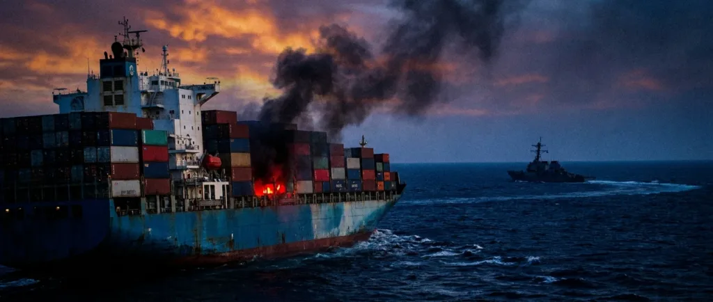 Ormuz : un porte-conteneurs CMA CGM frappé, Trump suspend l&rsquo;escorte américaine