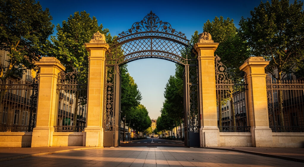 Parc Montcalm à Montpellier : le nouveau portail sur l&rsquo;avenue de Toulouse inauguré