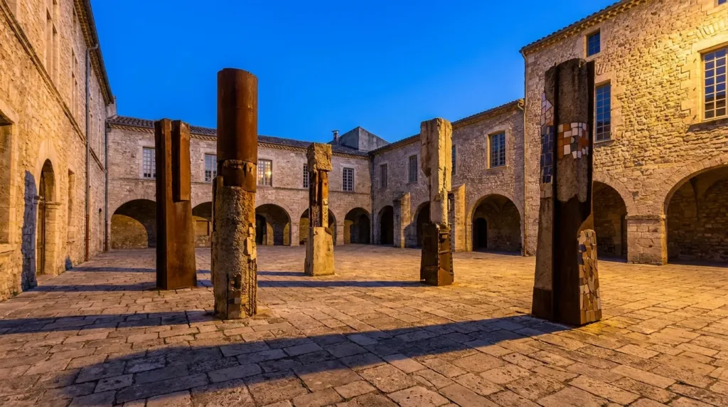 Perpignan : cinq colonnes monumentales signées par 150 apprentis pour le festival Ida y Vuelta
