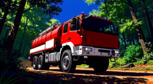 Pilat : 90 pompiers et 25 engins en exercice feux de forêt à Rochetaillée ce vendredi