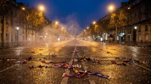 PSG champion : 130 interpellations, 45 gardes à vue et un policier blessé Porte de Saint-Cloud