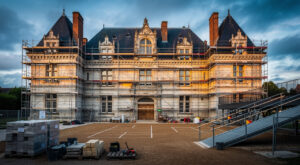 Puy-de-Dôme : la préfète visite le château de Saint-Cirgues-sur-Couze, futur pôle scolaire à 5,5 M€